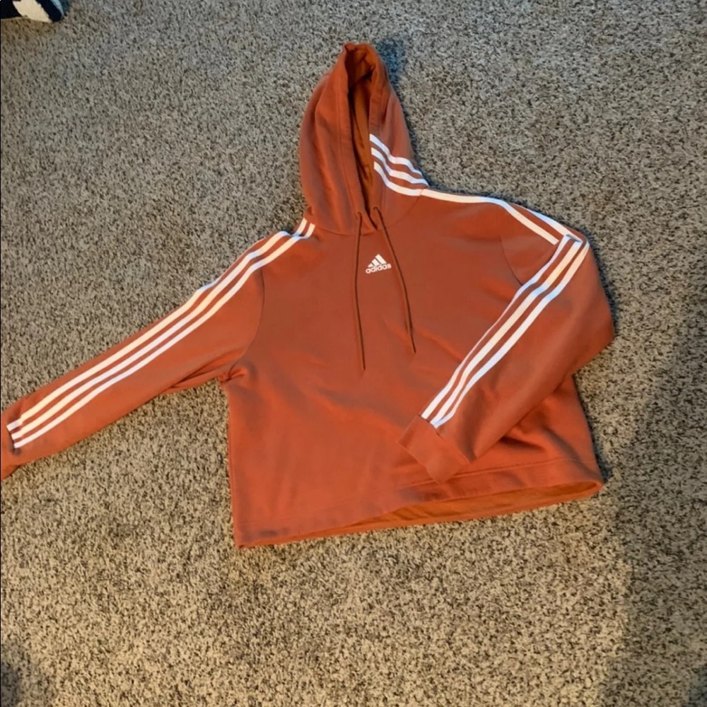 Adidas cropped hoodie